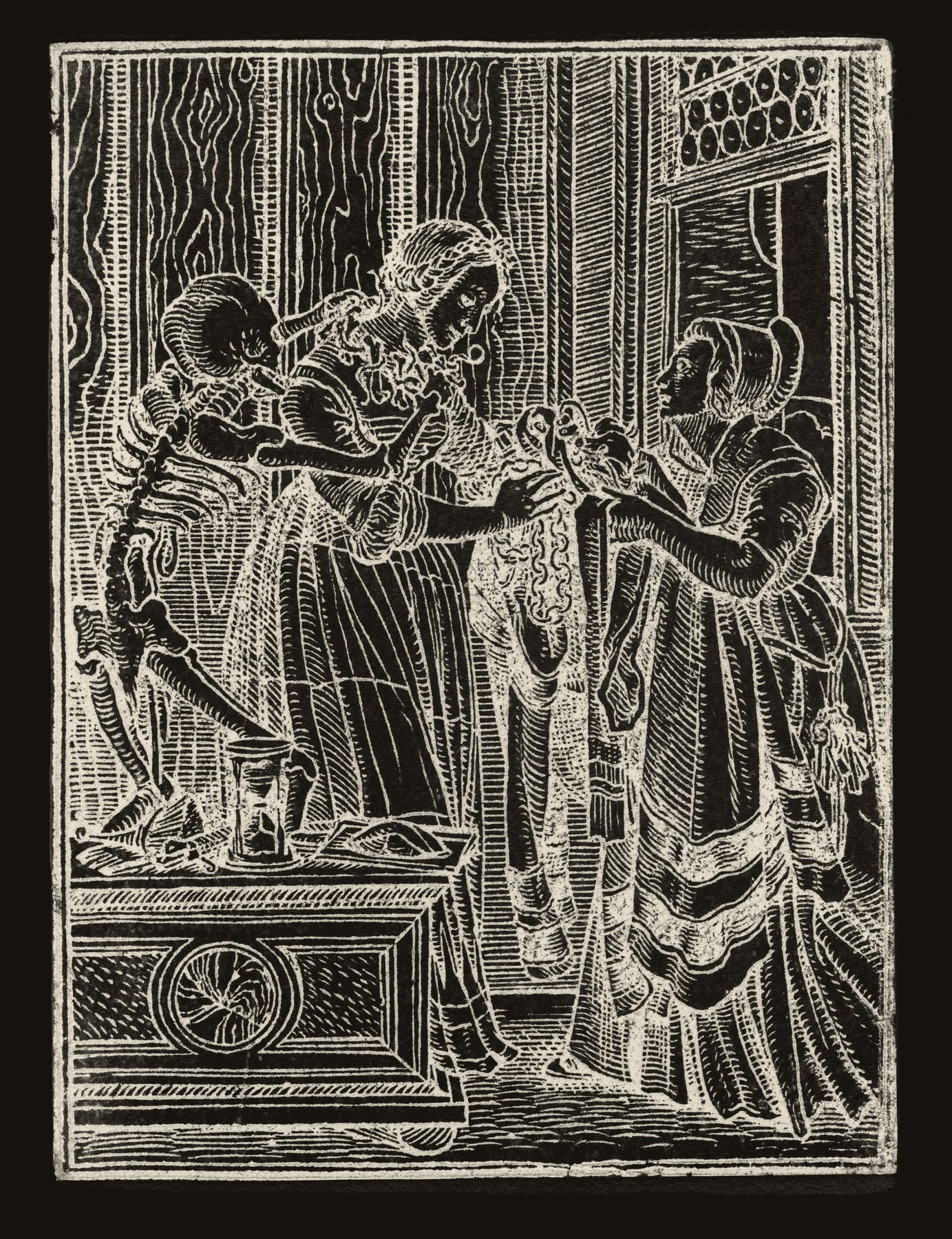 The Countess, from The Dance of Death, Hans Holbein the Younger, ca. 1526