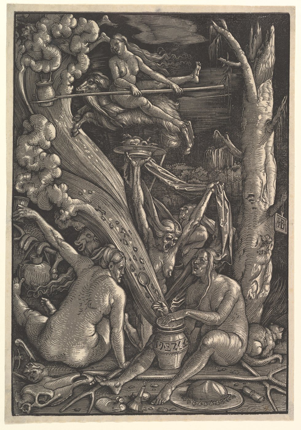 The Witches, Hans Baldung Grien