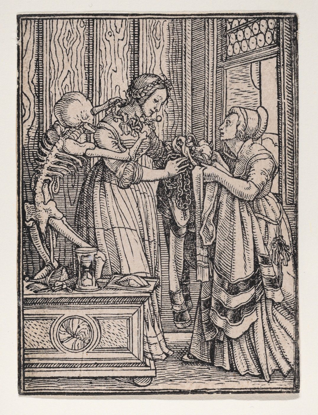 The Countess, from The Dance of Death, Hans Holbein the Younger